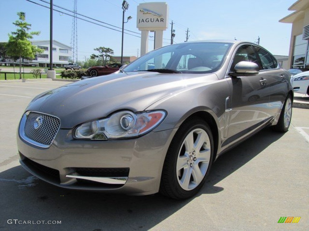 2010 XF Sport Sedan - Vapour Grey Metallic / Dove photo #5