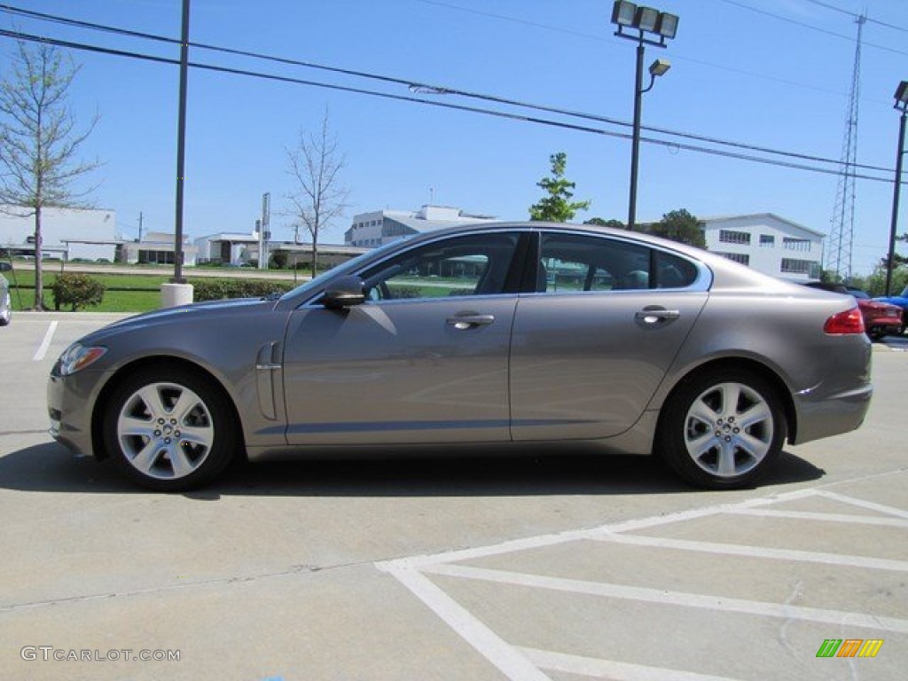 2010 XF Sport Sedan - Vapour Grey Metallic / Dove photo #7