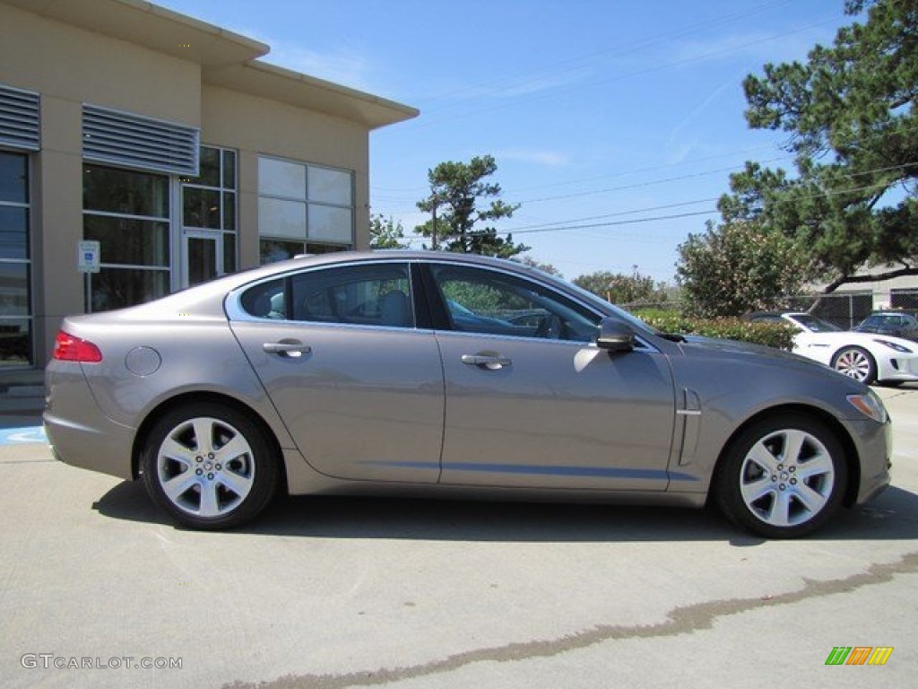 2010 XF Sport Sedan - Vapour Grey Metallic / Dove photo #11
