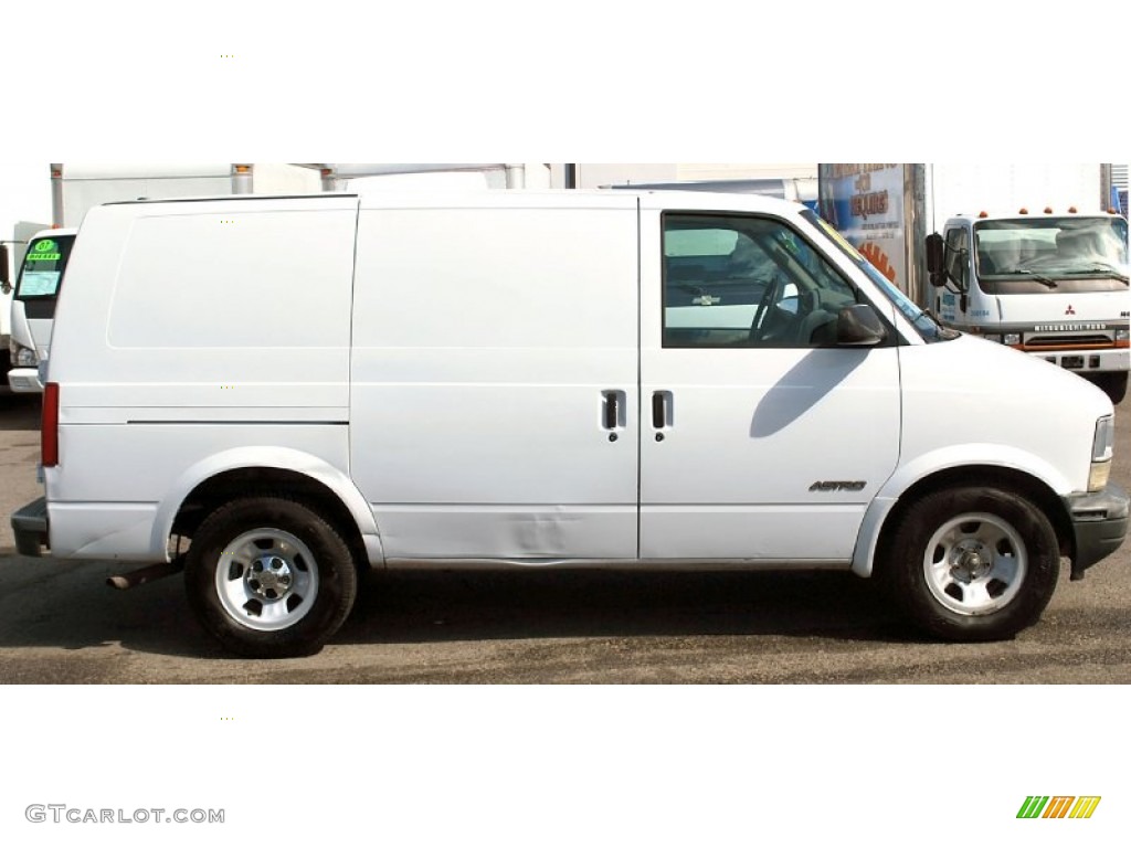 2001 Astro Commercial Van - Ivory White / Pewter photo #2