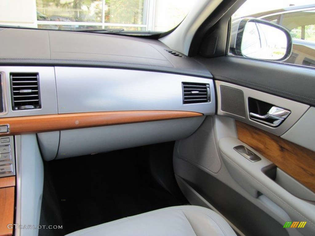 2010 XF Sport Sedan - Vapour Grey Metallic / Dove photo #24