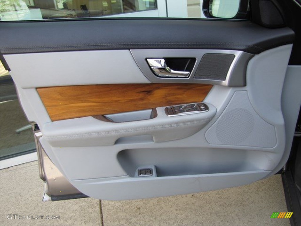 2010 XF Sport Sedan - Vapour Grey Metallic / Dove photo #38