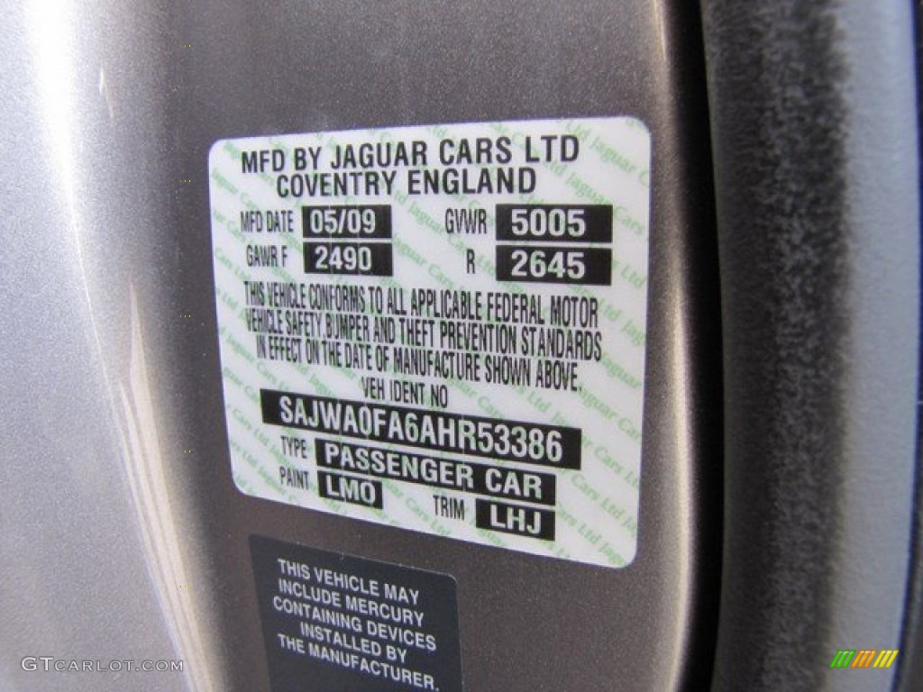 2010 XF Sport Sedan - Vapour Grey Metallic / Dove photo #55