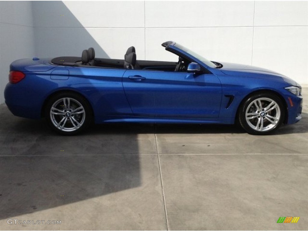 Estoril Blue 2014 BMW 4 Series 428i Convertible Exterior Photo #92252282