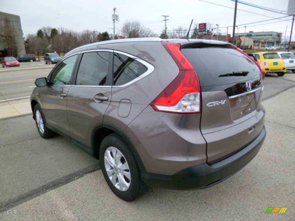 2013 CR-V EX-L AWD - Urban Titanium Metallic / Black photo #5