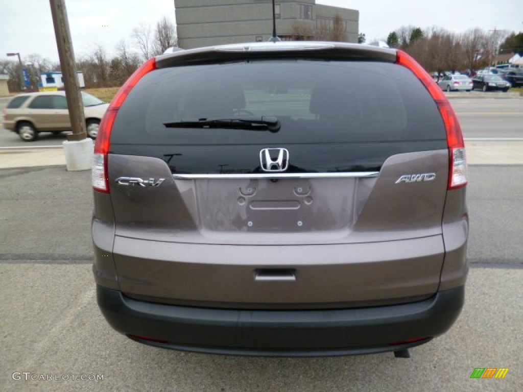 2013 CR-V EX-L AWD - Urban Titanium Metallic / Black photo #6