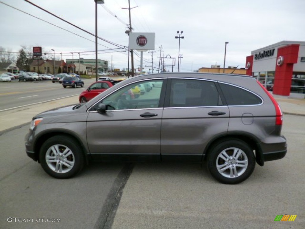 2010 CR-V EX AWD - Urban Titanium Metallic / Ivory photo #4