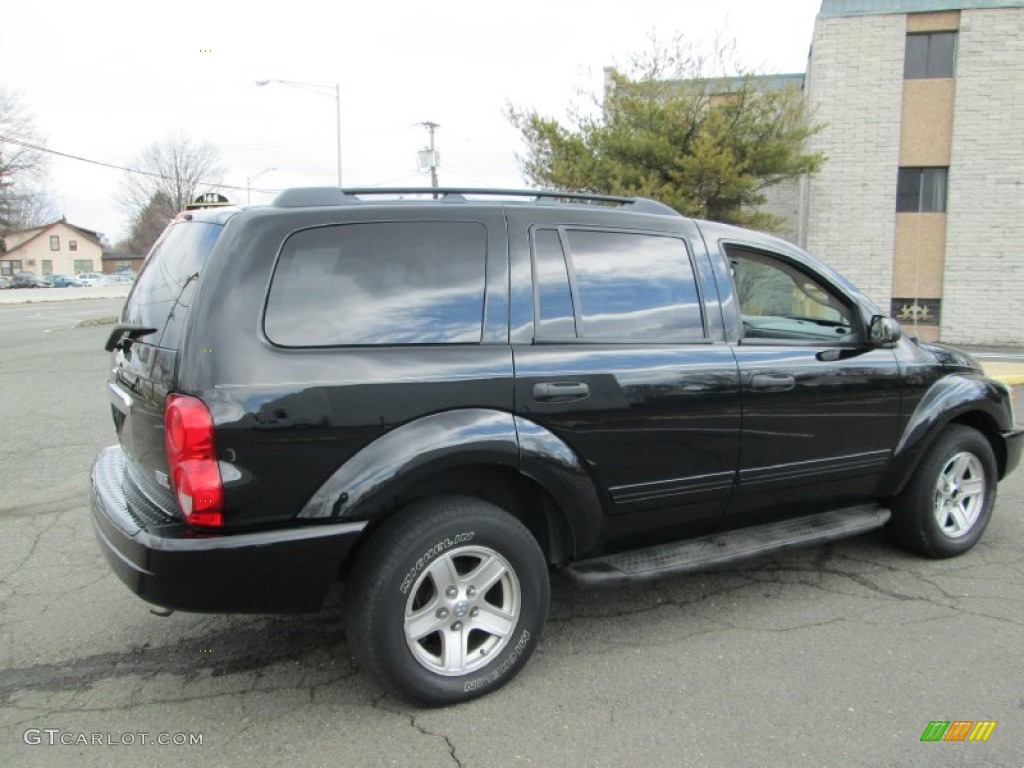 2004 Durango SLT 4x4 - Black / Medium Slate Gray photo #8