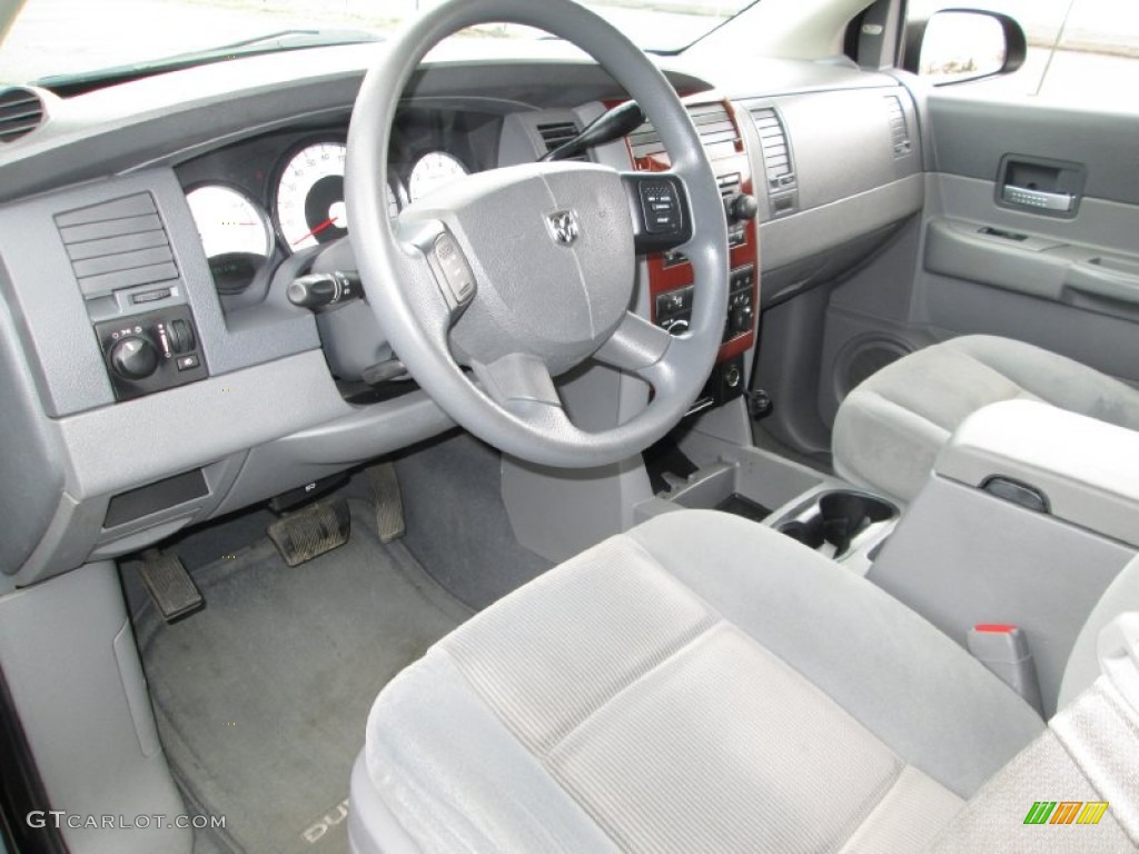 2004 Durango SLT 4x4 - Black / Medium Slate Gray photo #15