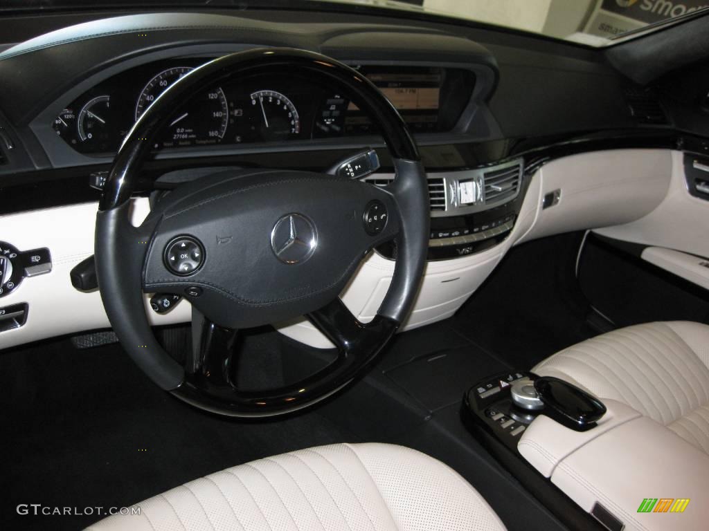 2007 S 600 Sedan - designo Mystic White / designo Porcelain Beige photo #23