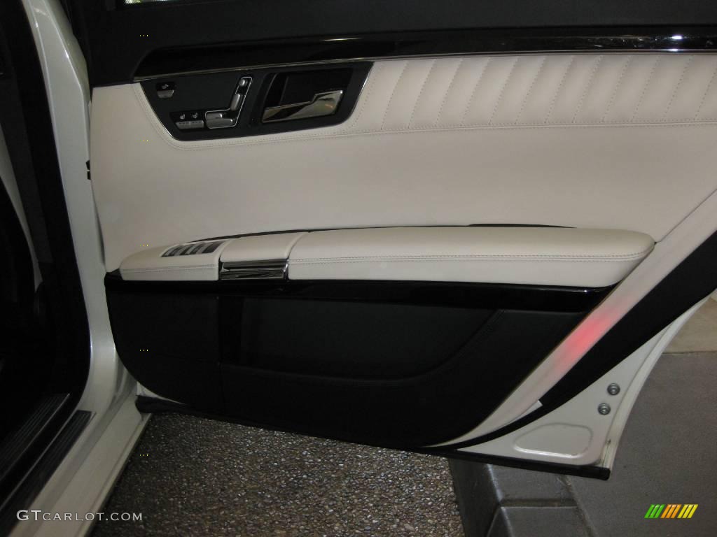2007 S 600 Sedan - designo Mystic White / designo Porcelain Beige photo #33