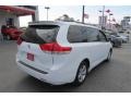 2012 Super White Toyota Sienna LE  photo #7