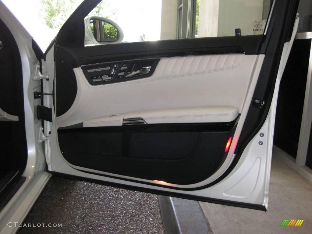 2007 S 600 Sedan - designo Mystic White / designo Porcelain Beige photo #40