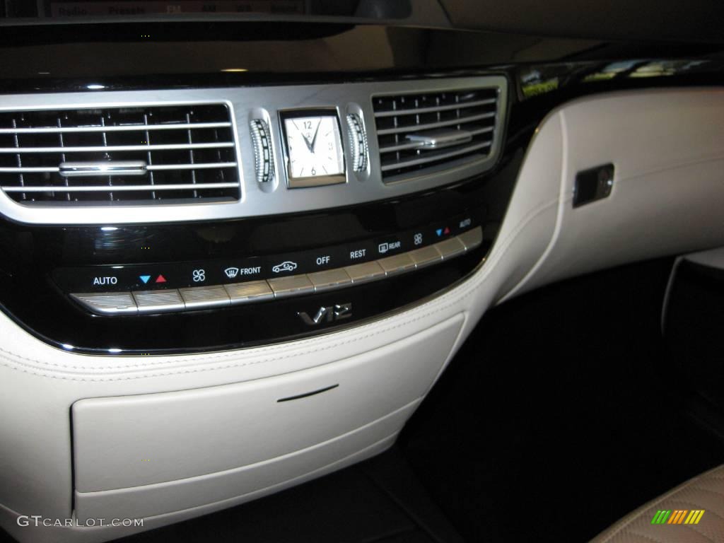 2007 S 600 Sedan - designo Mystic White / designo Porcelain Beige photo #47