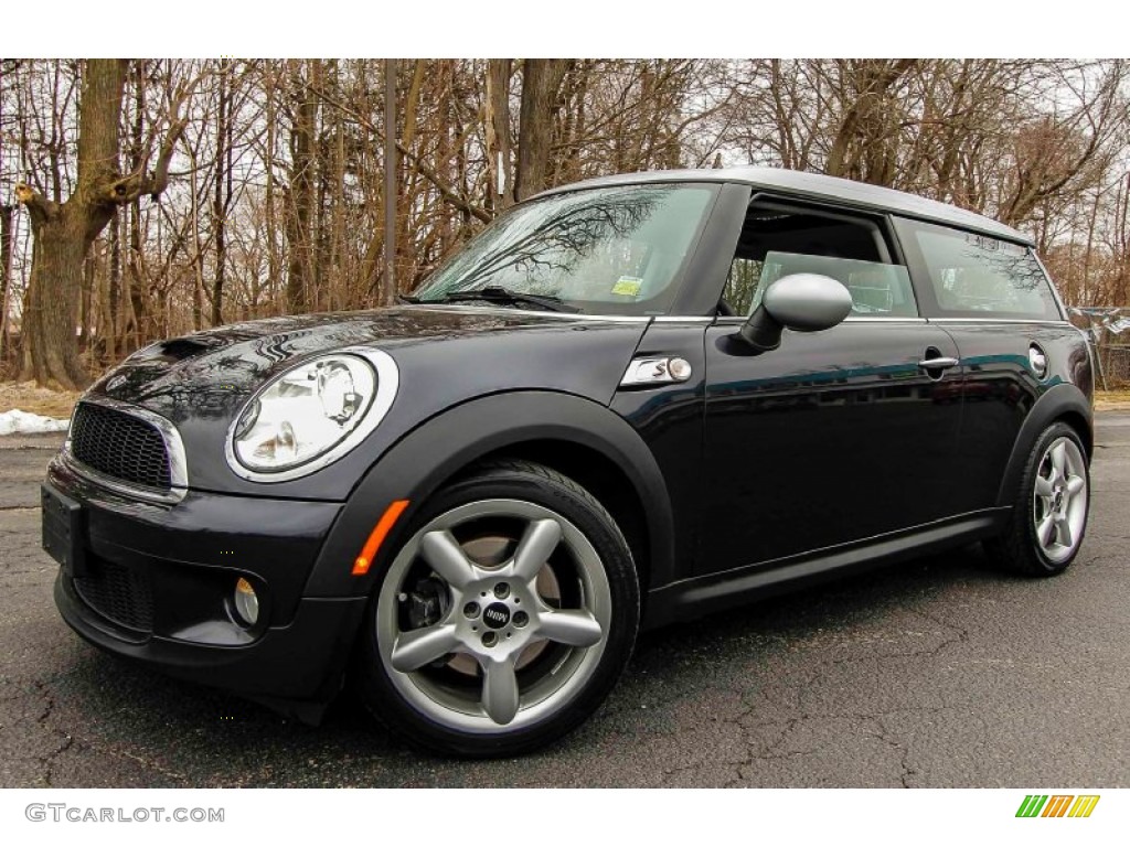 2009 Cooper S Clubman - Midnight Black / Black/Grey photo #1