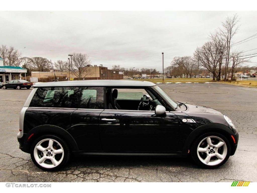 2009 Cooper S Clubman - Midnight Black / Black/Grey photo #8