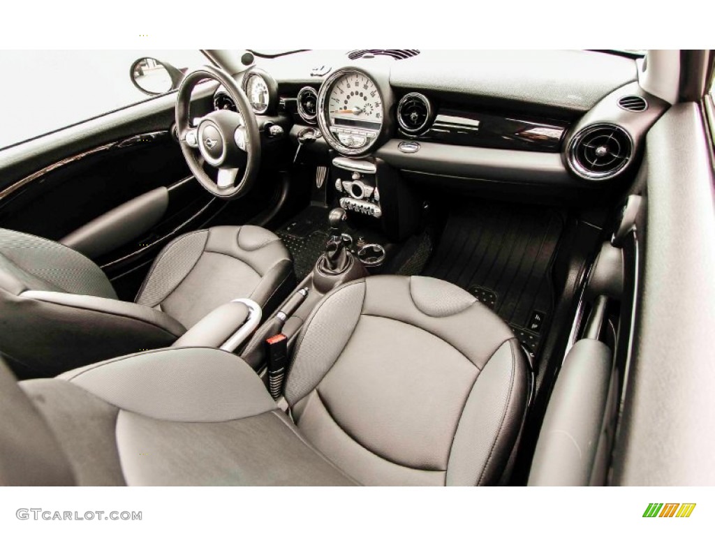 2009 Cooper S Clubman - Midnight Black / Black/Grey photo #14