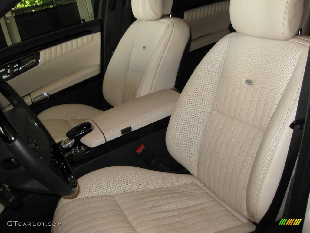 2007 S 600 Sedan - designo Mystic White / designo Porcelain Beige photo #54