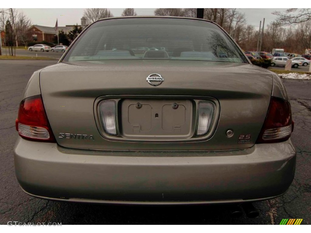 2003 Sentra 2.5 Limited Edition - Radium Gray / Sand Beige photo #5