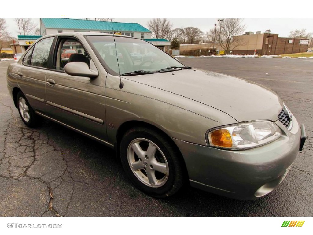 2003 Sentra 2.5 Limited Edition - Radium Gray / Sand Beige photo #8