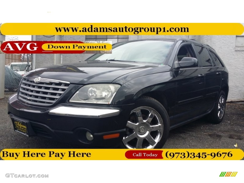 2005 Pacifica Limited AWD - Brilliant Black / Light Taupe photo #1