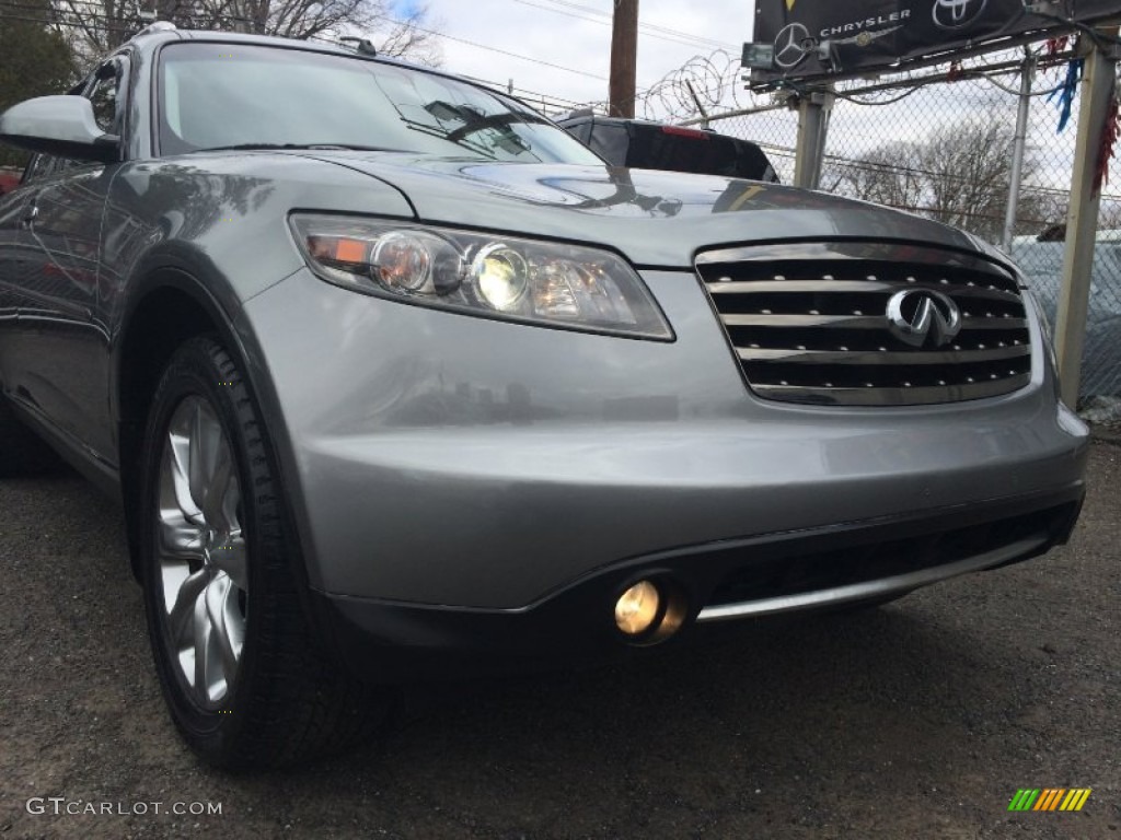 2008 FX 35 AWD - Beryllium 16 Metallic / Graphite photo #31