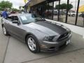 2014 Sterling Gray Ford Mustang V6 Convertible  photo #16