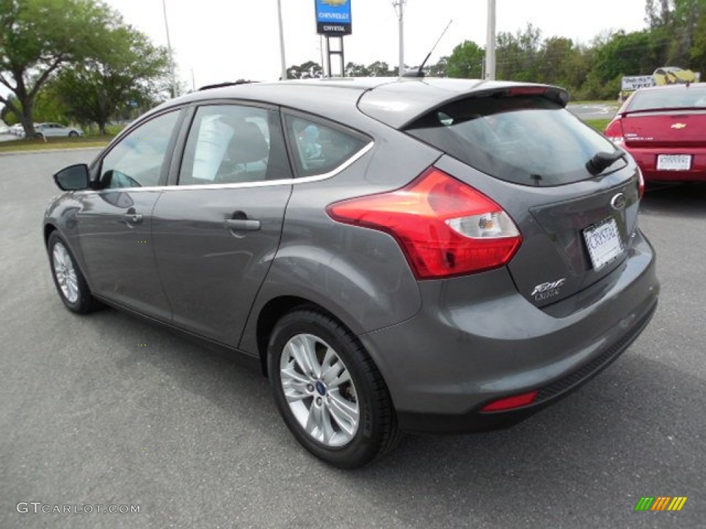 2012 Focus SEL 5-Door - Sterling Grey Metallic / Stone photo #3