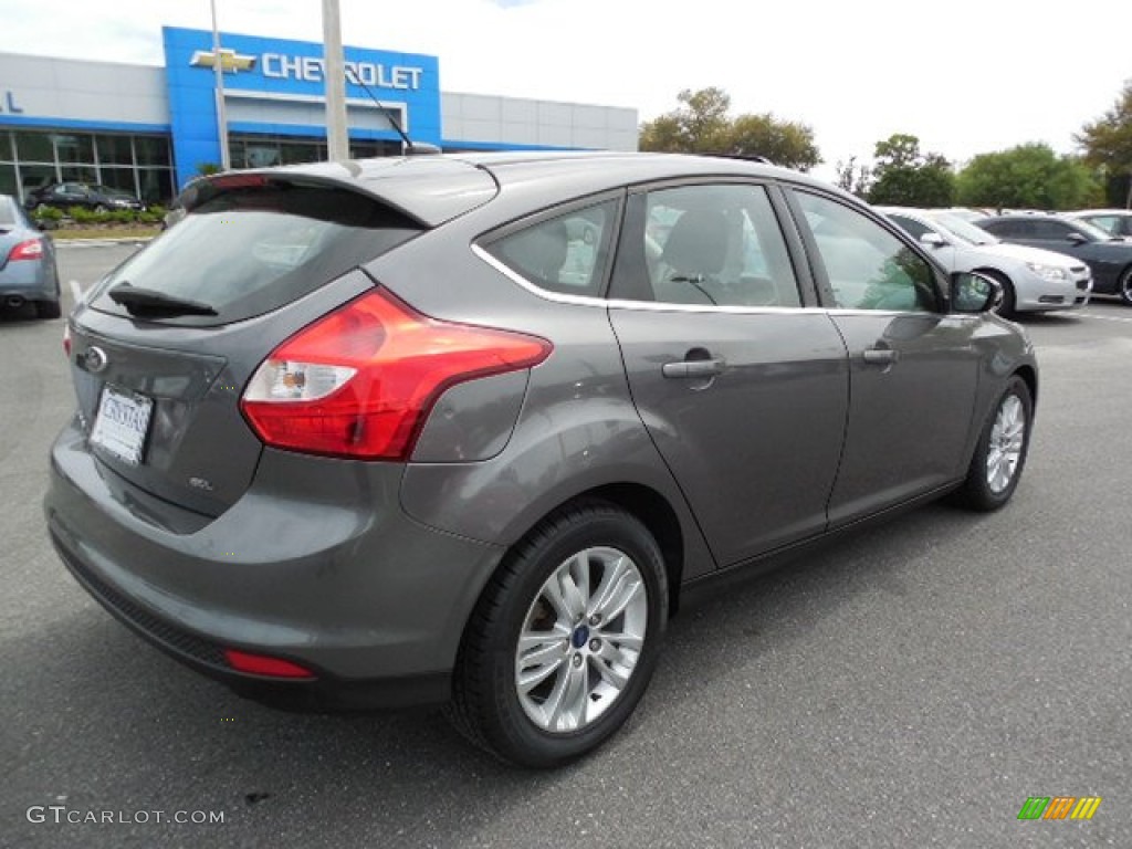 2012 Focus SEL 5-Door - Sterling Grey Metallic / Stone photo #9