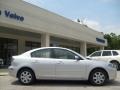 2008 Sunlight Silver Metallic Mazda MAZDA3 i Sport Sedan  photo #2