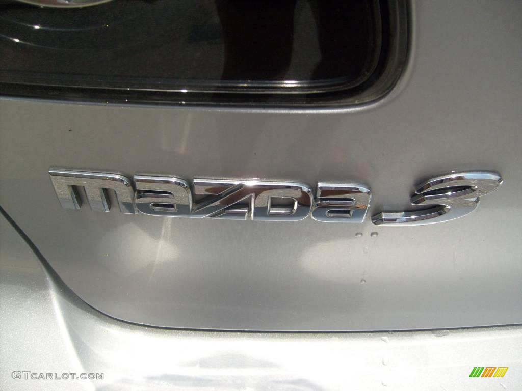 2008 MAZDA3 i Sport Sedan - Sunlight Silver Metallic / Black photo #10