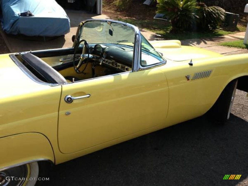 1955 Thunderbird Convertible - Goldenrod Yellow / Black/Yellow photo #5
