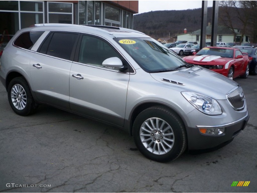 2012 Quicksilver Metallic Buick Enclave AWD 92264995 Photo 2