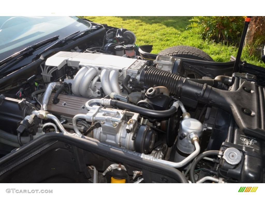 1988 Corvette Convertible - Dark Blue Metallic / Blue photo #27
