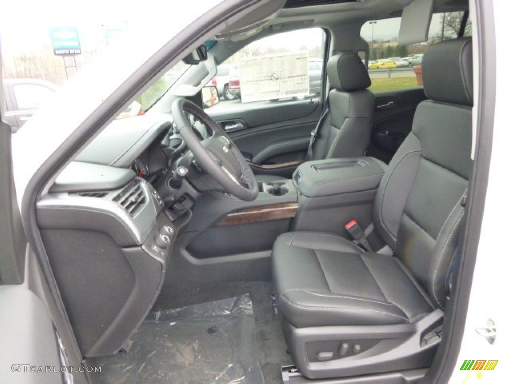 Jet Black Interior 2015 Chevrolet Suburban LT 4WD Photo #92266516