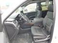2015 Chevrolet Suburban Jet Black Interior Front Seat Photo