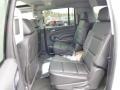 2015 Chevrolet Suburban Jet Black Interior Rear Seat Photo