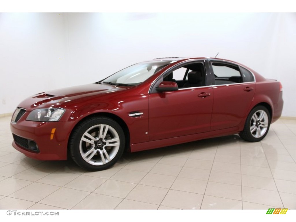 Sport Red Metallic 2009 Pontiac G8 Sedan Exterior Photo #92267515