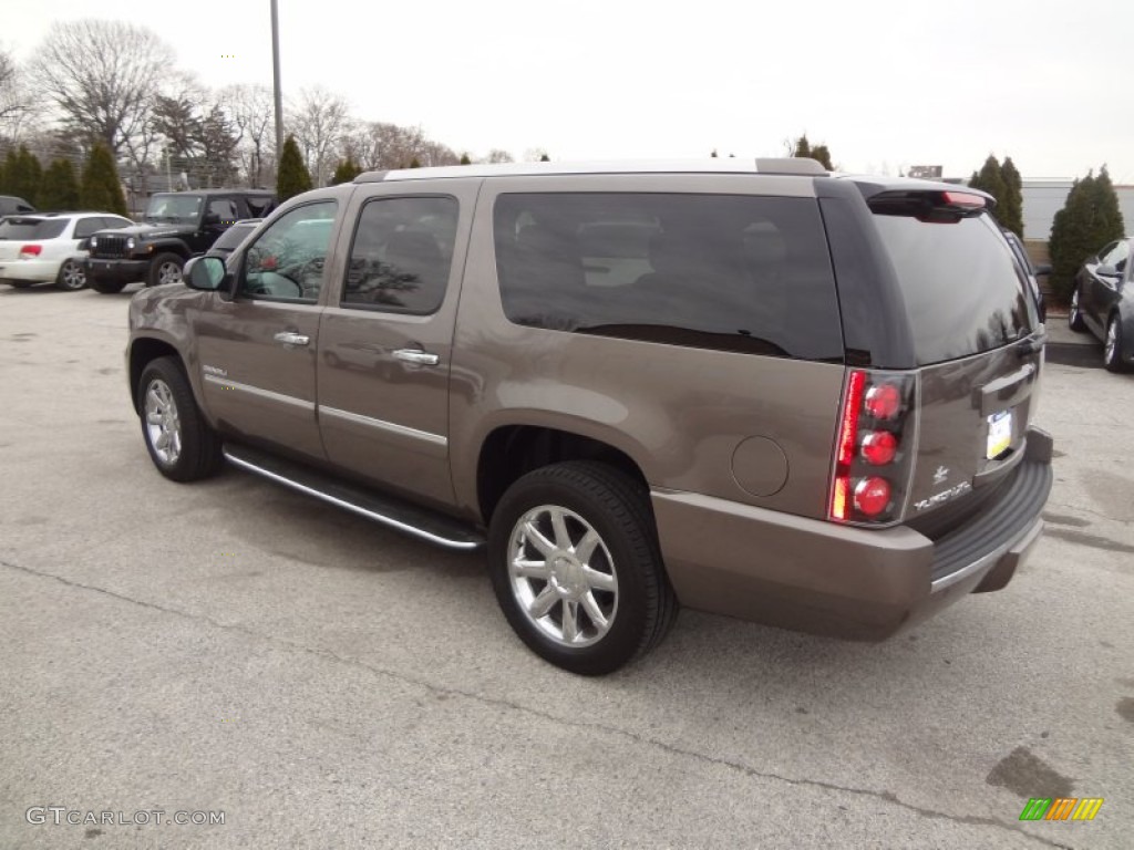 2013 Yukon XL Denali AWD - Mocha Steel Metallic / Cocoa/Light Cashmere photo #10