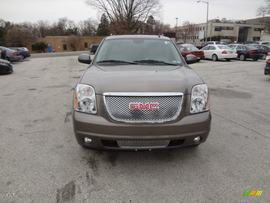 2013 Yukon XL Denali AWD - Mocha Steel Metallic / Cocoa/Light Cashmere photo #12