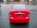 2014 Red Hot Chevrolet Sonic LT Sedan  photo #6