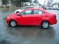 2014 Red Hot Chevrolet Sonic LT Sedan  photo #8