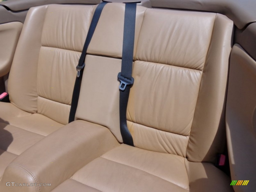 1994 BMW 3 Series 325i Convertible Rear Seat Photo #92270821