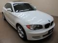 Alpine White 2010 BMW 1 Series 128i Coupe