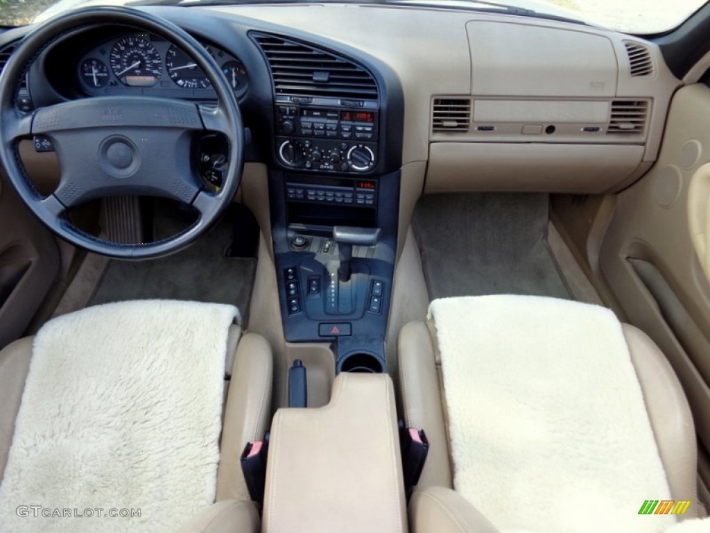 1994 3 Series 325i Convertible - Alpine White / Beige photo #38