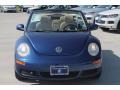 2008 Laser Blue Volkswagen New Beetle SE Convertible  photo #2
