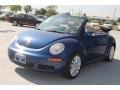 2008 Laser Blue Volkswagen New Beetle SE Convertible  photo #3
