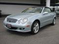 2008 Diamond Silver Metallic Mercedes-Benz CLK 350 Cabriolet  photo #1