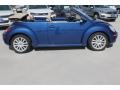 2008 Laser Blue Volkswagen New Beetle SE Convertible  photo #10