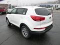 2014 Clear White Kia Sportage LX AWD  photo #6